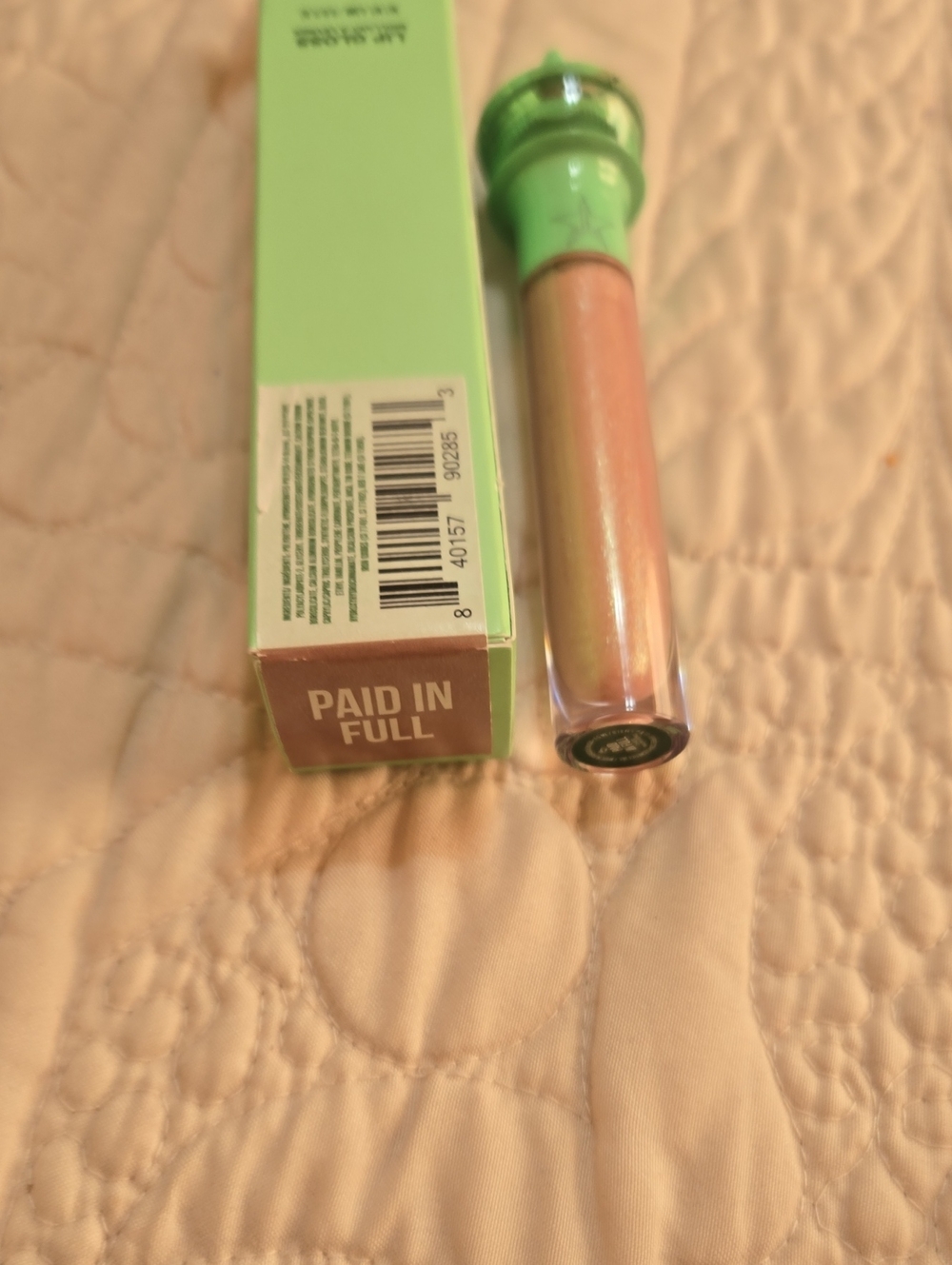 Jeffree Star Lip Gloss in Peachy Nude
